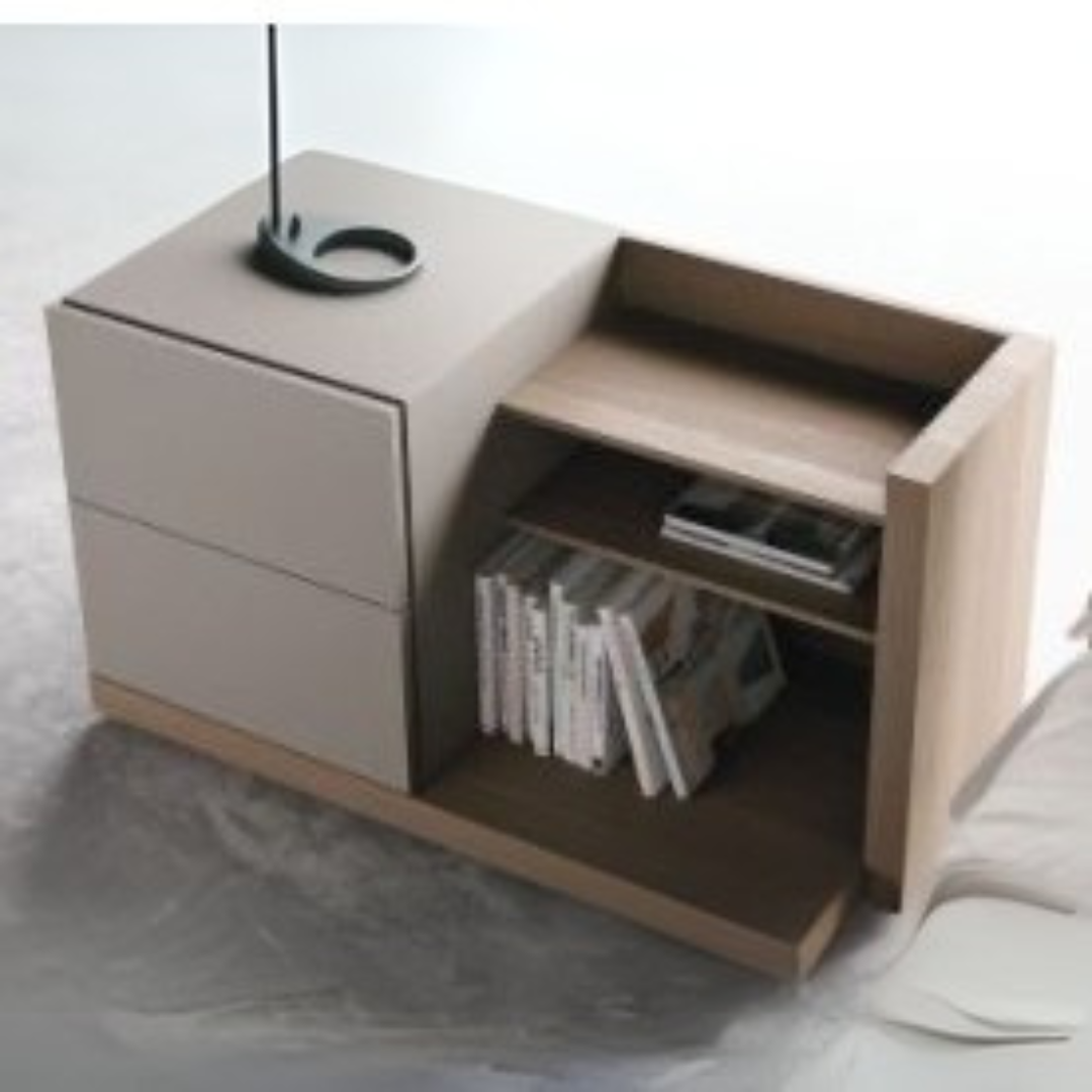 Commode | Wooden & White | 70 x 40 x 40 | CO9