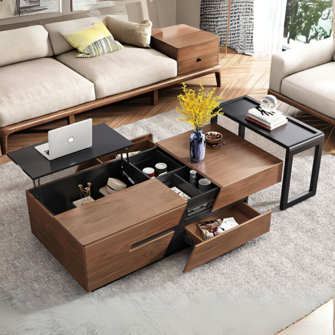 Table Unit | Brown & Black | 120 x 70 x 40 | TA56