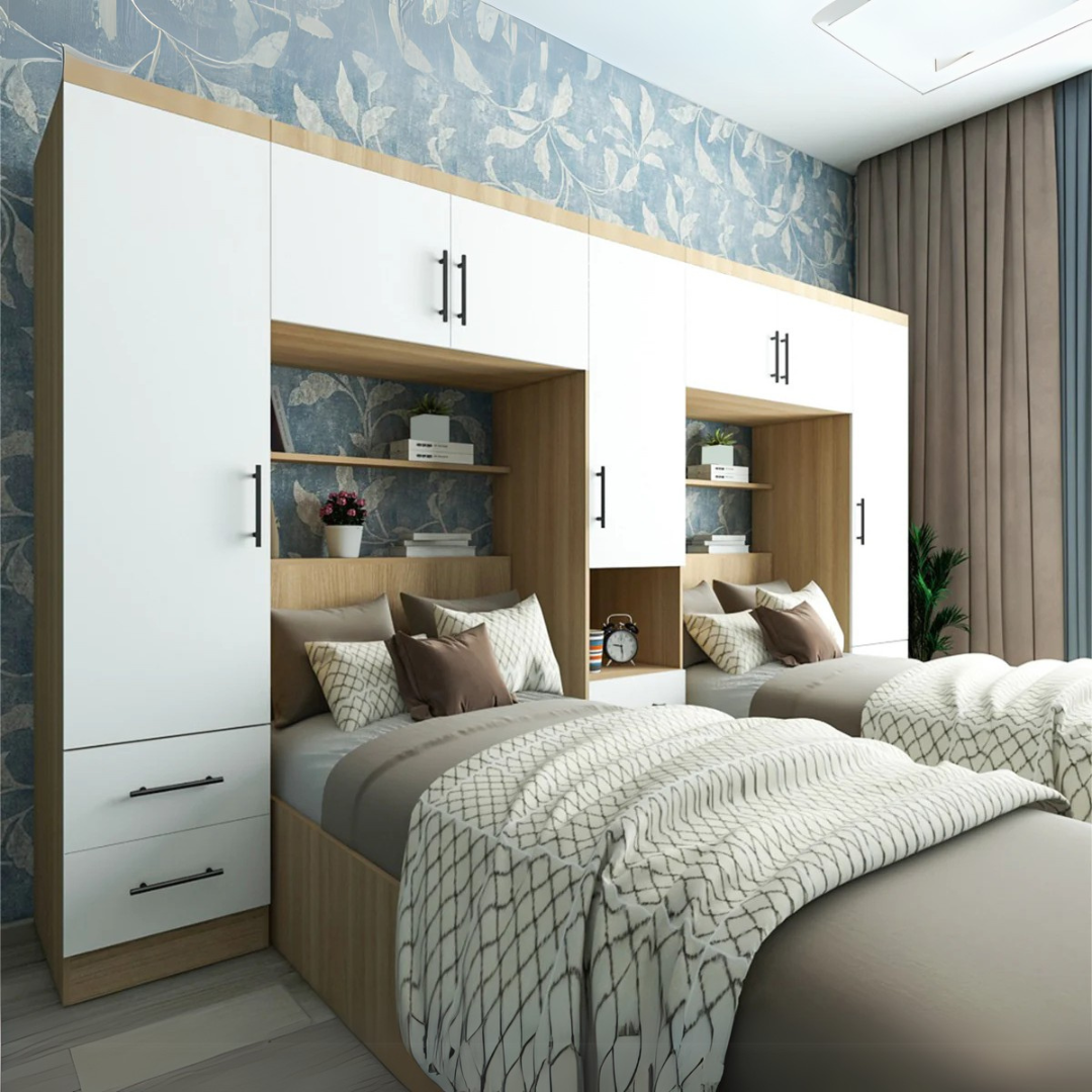 Children Bedroom Set | White & Wooden | BRC2