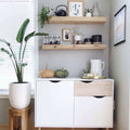 Coffe Corner | White & Beige | 100 x 40 x 80 | CC3