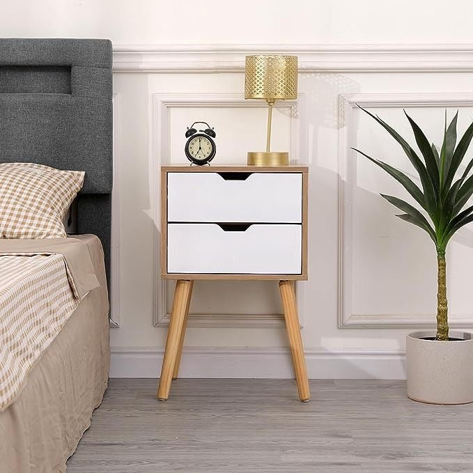 Commode | Beige & White | 40 x 40 x 50 | CO30
