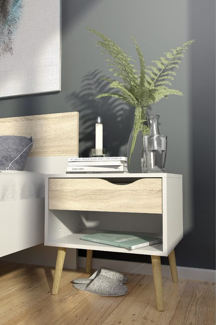 Commode | Beige & White | 40 x 40 x 40 | CO32