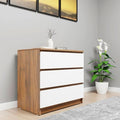Drawer Unit | Brown & White | 70 x 40 x 70 | DR17