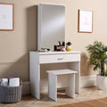 Makeup Vanity | White | 80 x 40 x 140 | GI30