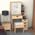 Makeup Vanity | Beige | 80 x 40 x 140 | GI4