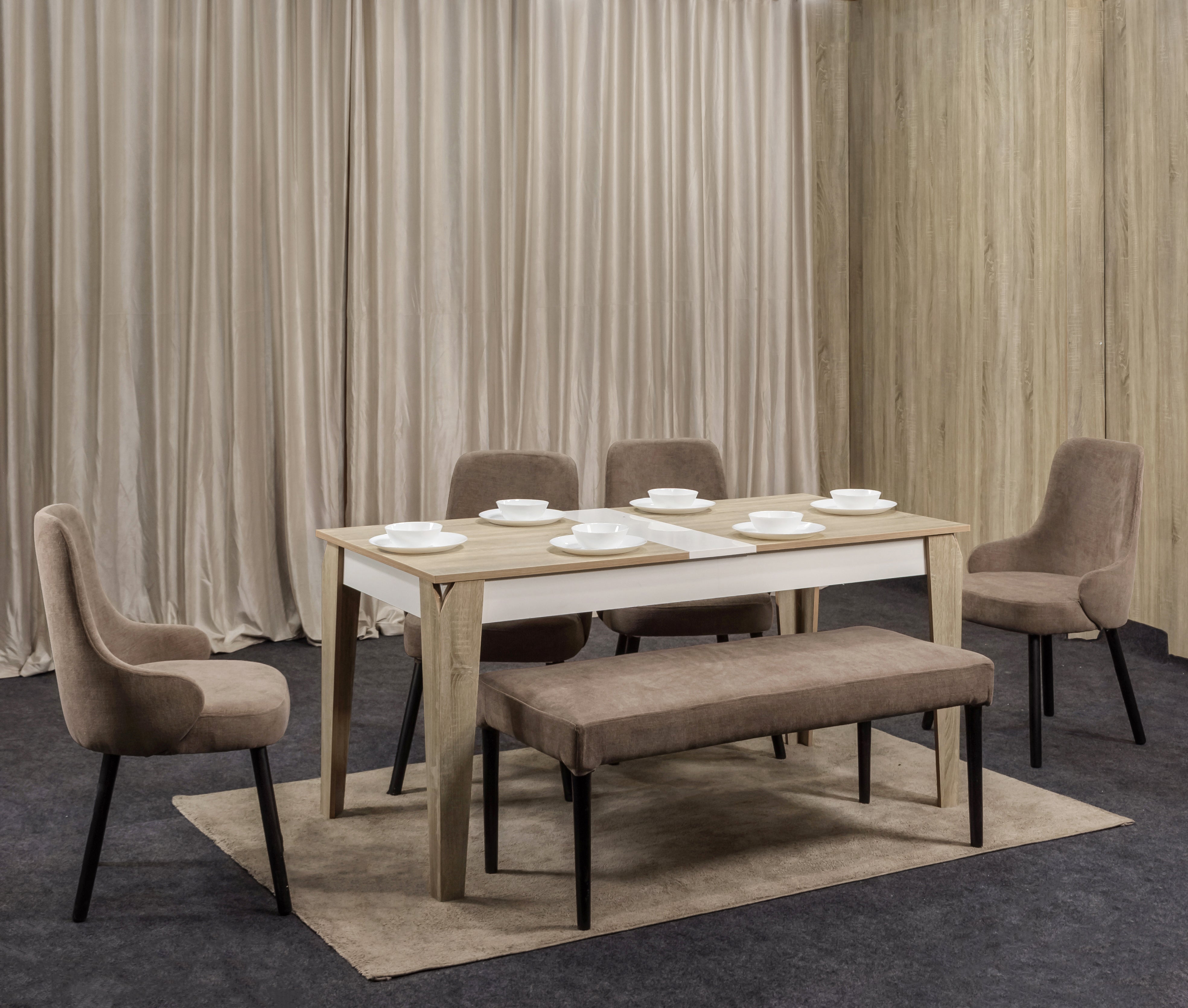 طاولة طعام - 160 × 80 سم | HA-DT-188 