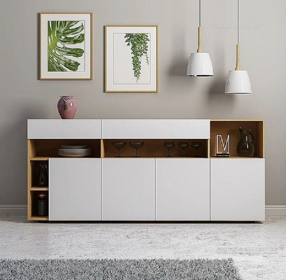 Buffet | Beige & White | 180 x 40 x 90 | SB18