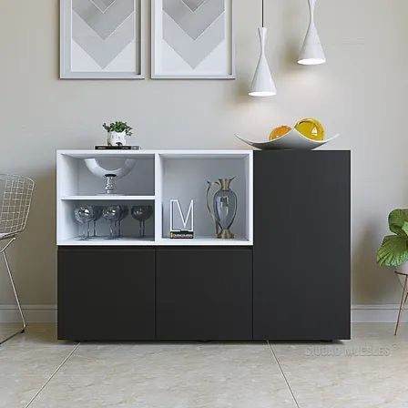 Buffet | Black & White | 150 x 40 x 90 | SB22