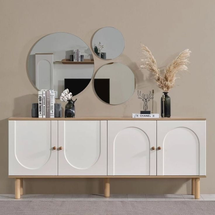 Buffet | Beige & White | 160 x 40 x 70 | SB3