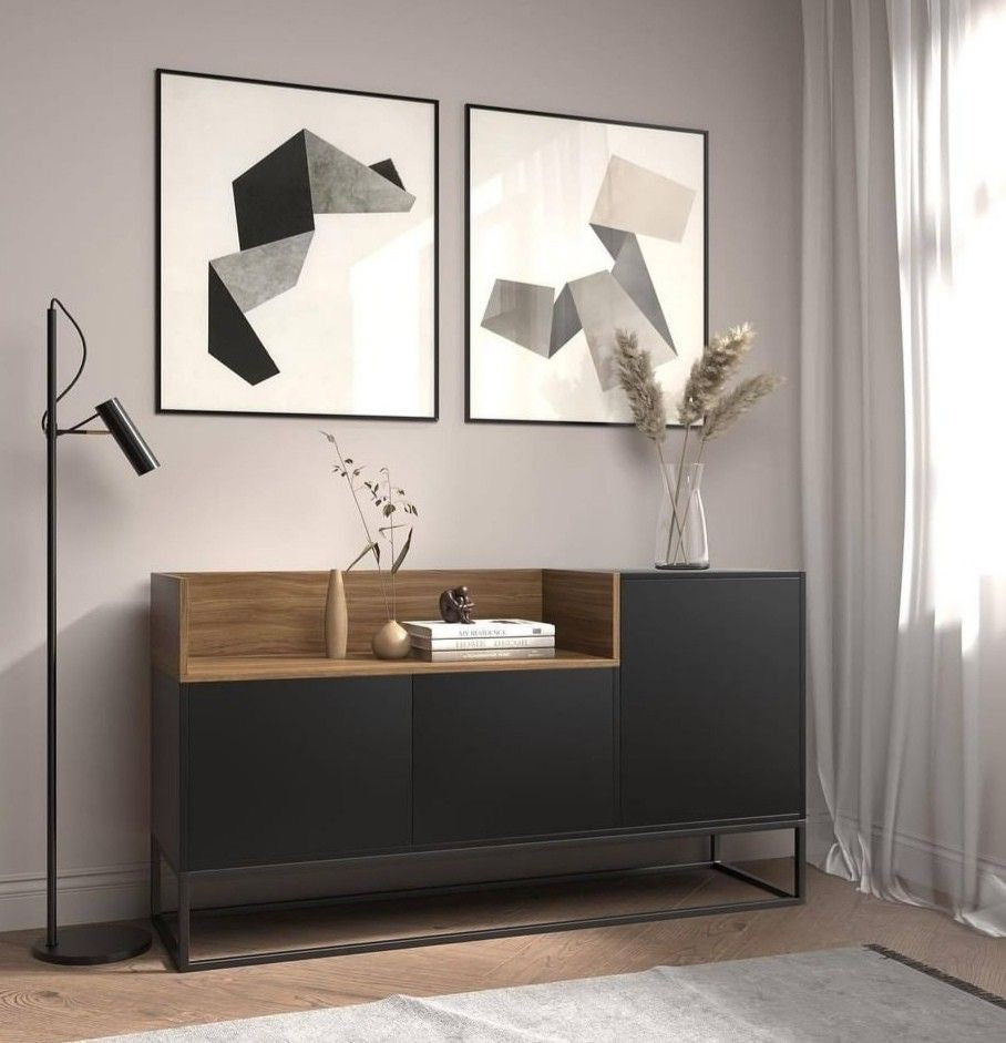 Buffet | Black & Beige | 150 x 40 x 110 | SB31