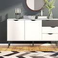 Buffet | White & Grey | 140 x 40 x 90 | SB46