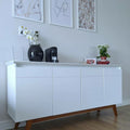 Buffet | White & Brown | 160 x 40 x 90 | SB54