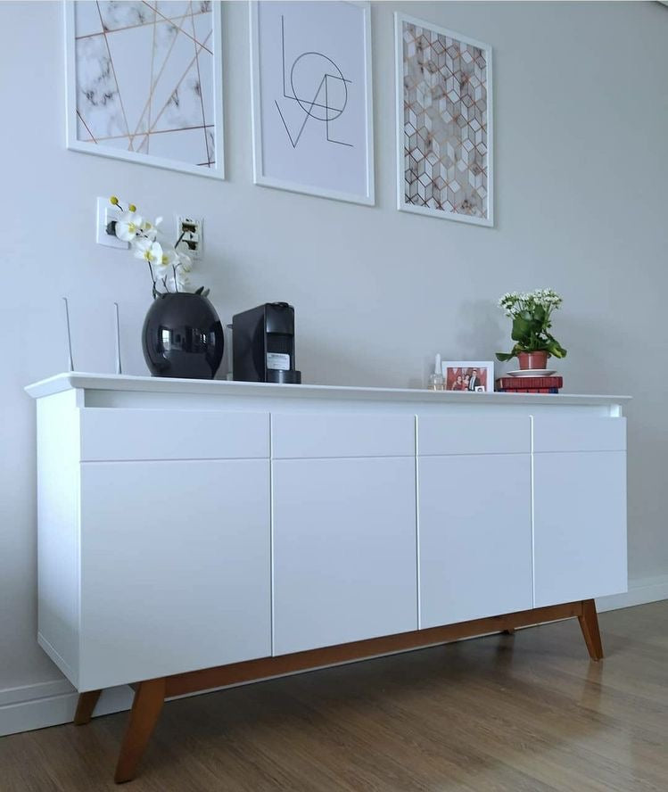 Buffet | White & Brown | 160 x 40 x 90 | SB54