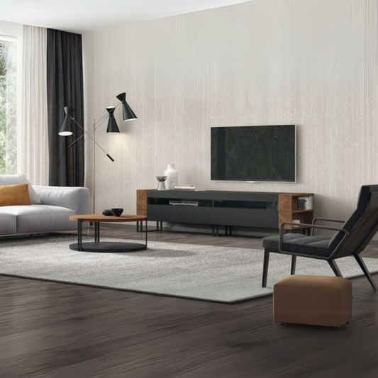 Living Room Set | Black & Brown | SET28