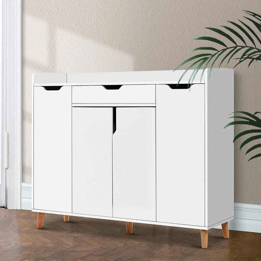 Shoe Closet | White | 120 x 40 x 110 | SU35