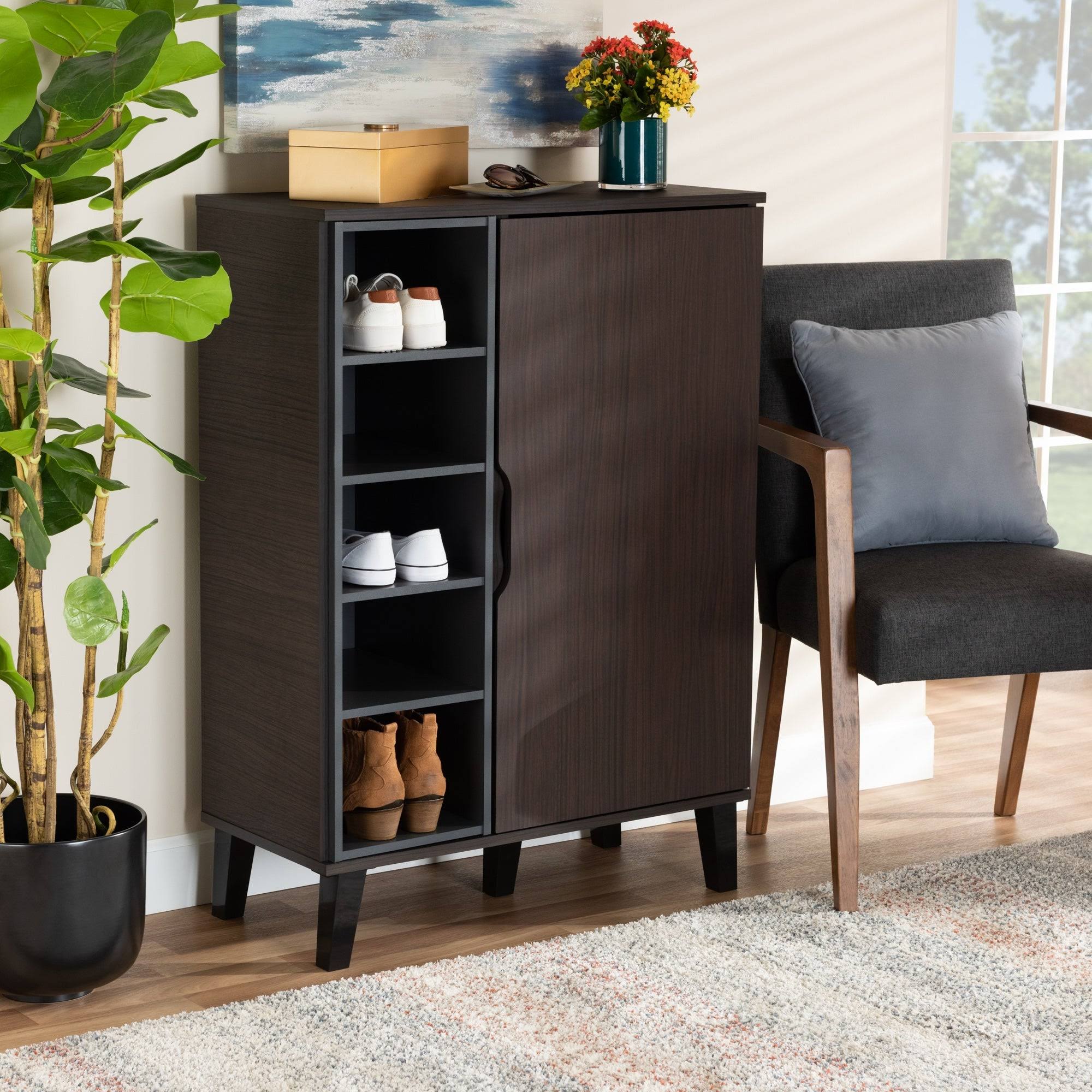 Shoe Closet | Brown | 80 x 40 x 110 | SU57