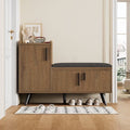 Shoe Closet | Light Brown & Grey | 120 x 40 x 70 | SU91
