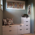 Shoe Closet | White | 140 x 40 x 90 | SU95