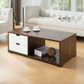 Table Unit | White & Brown | 120 x 60 x 40 | TA14