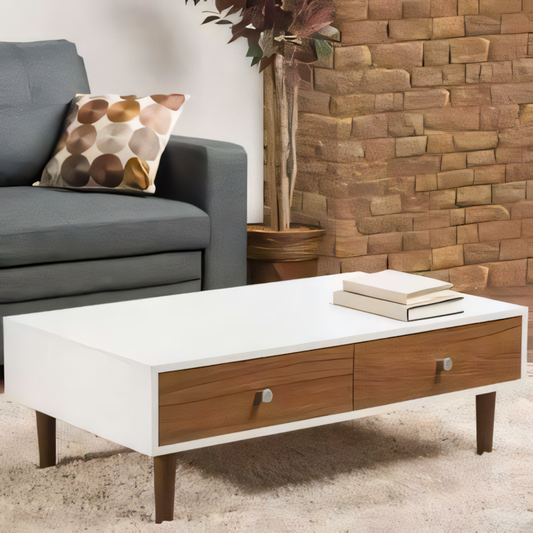 Table Unit | White & Brown | 100 x 50 x 40 | TA29