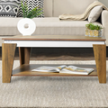 Table Unit | White & Wooden | 100 x 50 x 40 | TA74