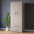 Wardrobe | Beige | 80 x 50 x 220 | WD57