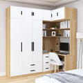 Wardrobe | Beige & White | 220 x 50 x 220 | WD62