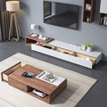 Living Room Set | White & Wooden | SET34