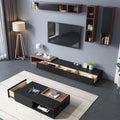 Living Room Set | Black & Brown | SET60