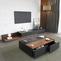 Living Room Set | Black & Brown | SET6