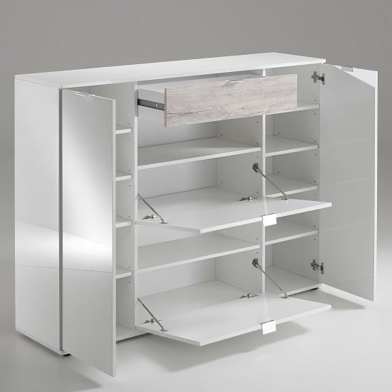 Shoe Closet | White | 120 x 40 x 100 | SU66