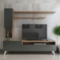 Tv Unit | Black & wooden| 160 x 35 x40 | Tv1