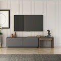Tv Unit | Grey & Wooden | 160 x 40 x 40 | TV105