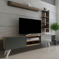 Tv Unit | Black & Wooden | 160 x 40 x 40 | TV25