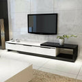 Tv Unit | White & Black | 190 x 40 x 40 | TV97